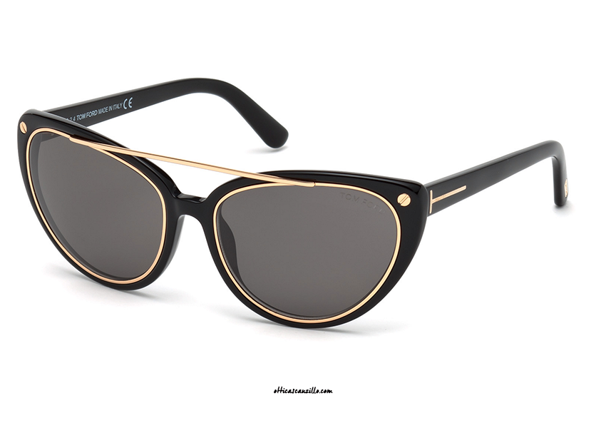 TOM FORD - LUNETTES DE SOLEIL - EDIT - Noir