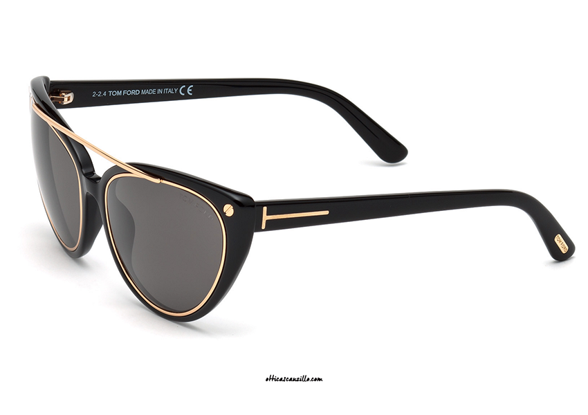 TOM FORD - LUNETTES DE SOLEIL - EDIT - Noir