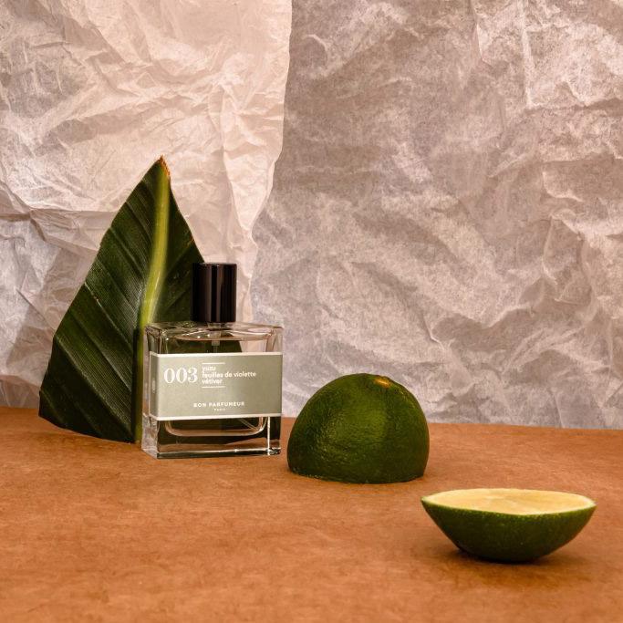 Bon Parfumeur |  003 Yuzu, Feuilles de violette et Vétiver 100ML