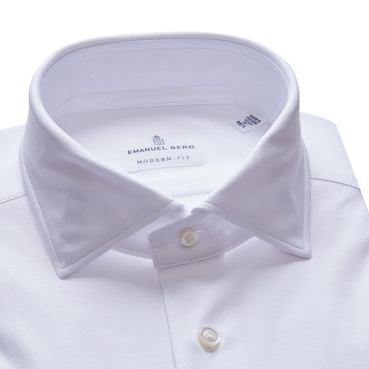 Emmanuel Berg | 4Flex Shirt - White