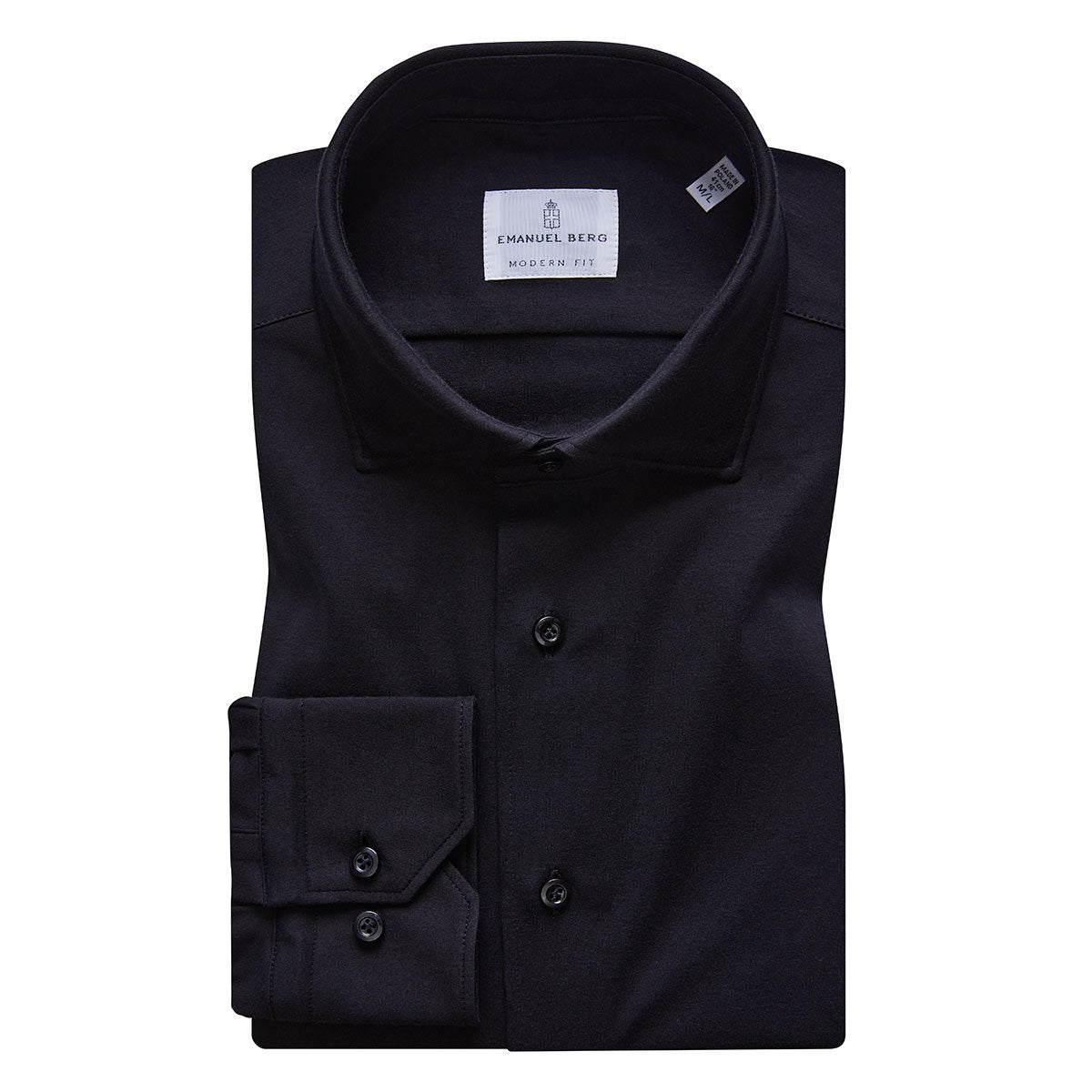 EMANUEL BERG | Chemise "4FLEX" - Noir