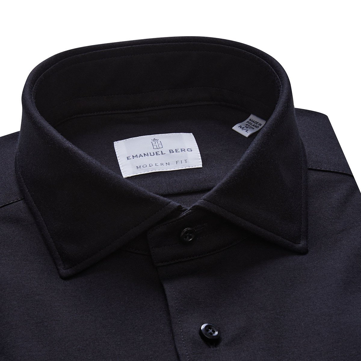 EMANUEL BERG | Chemise "4FLEX" - Noir