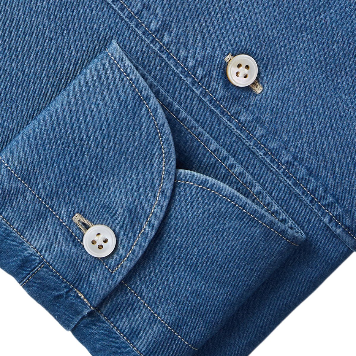 Emanuel Berg | La chemise en denim ''Fontelina'' - Bleu