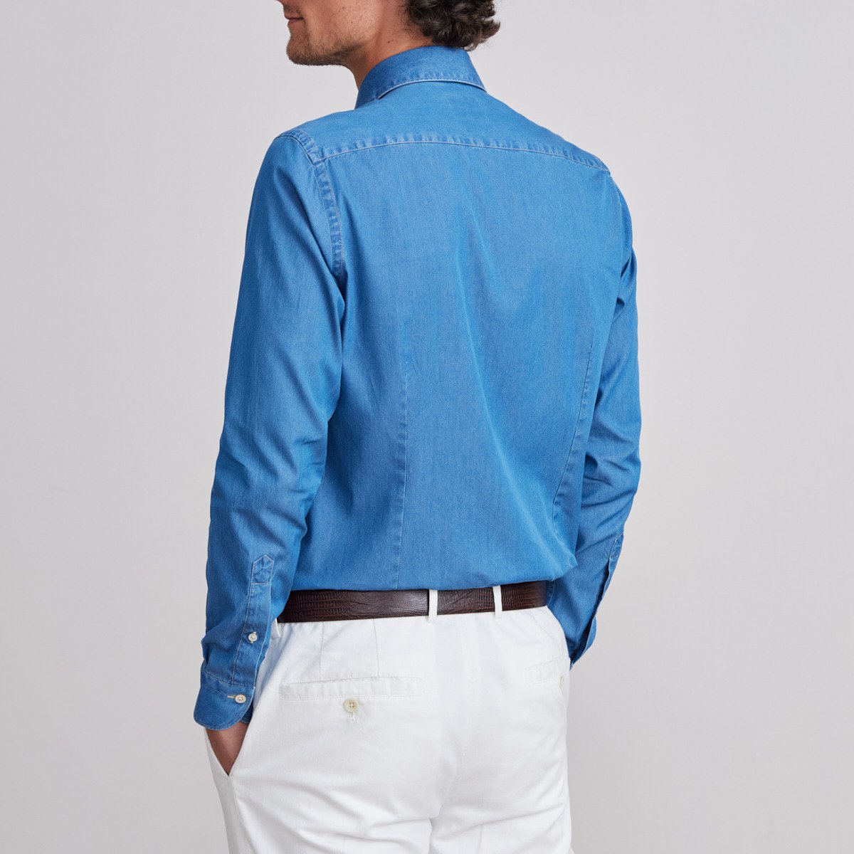 Emanuel Berg | La chemise en denim ''Fontelina'' - Bleu
