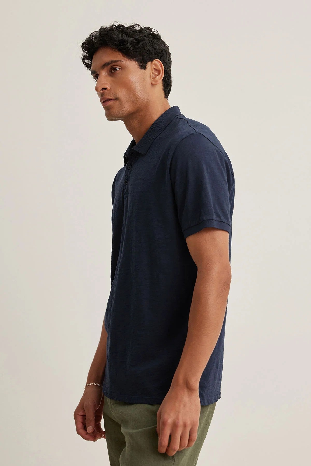 Velvet | Polo "NIKO" - Bleu Marine