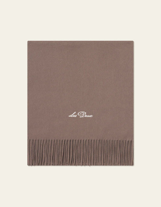 Les Deux | Foulard "Whitaker" - Brun