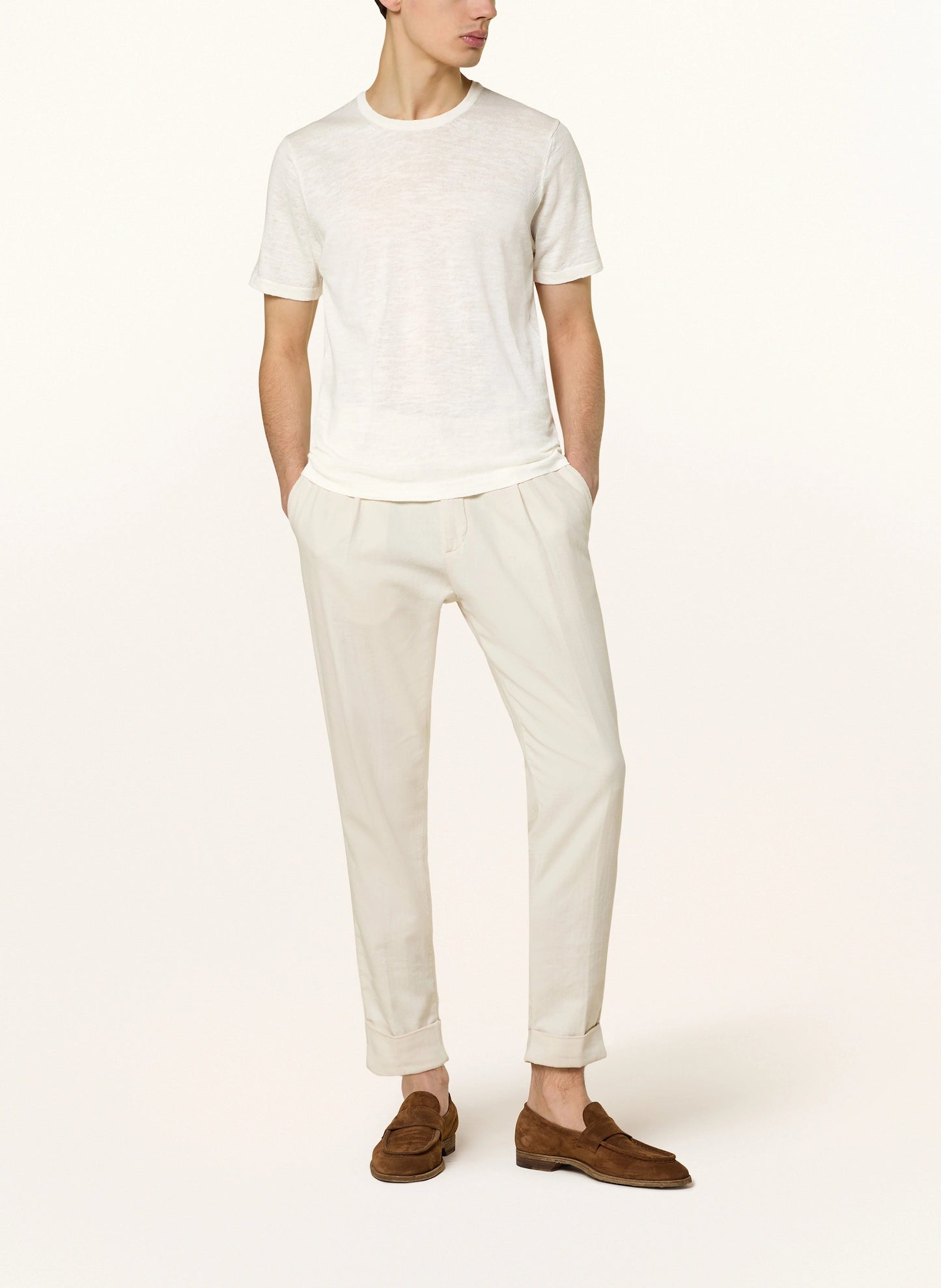SAND Copenhagen | T-shirt en lin - Blanc