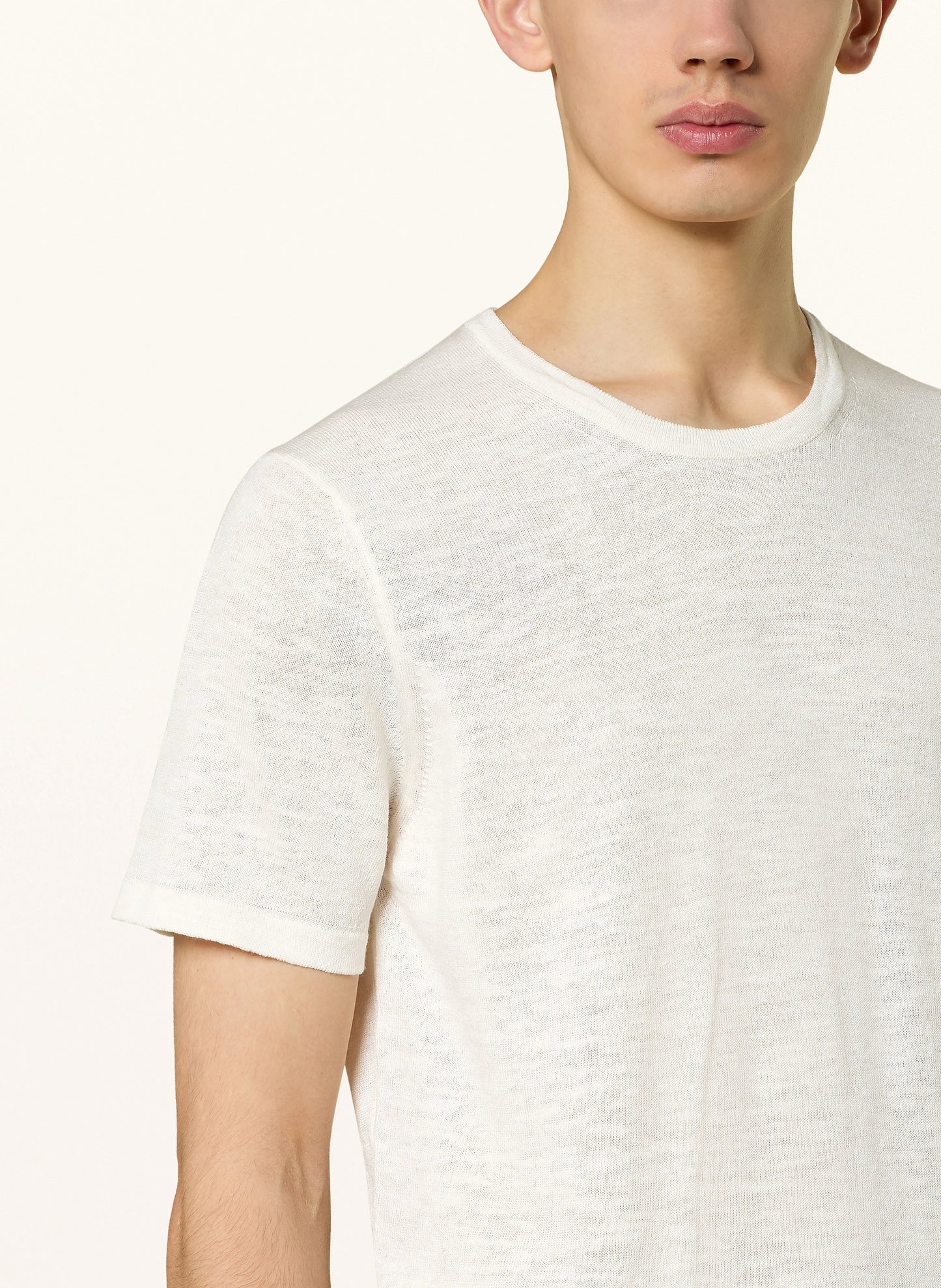SAND Copenhagen | T-shirt en lin - Blanc