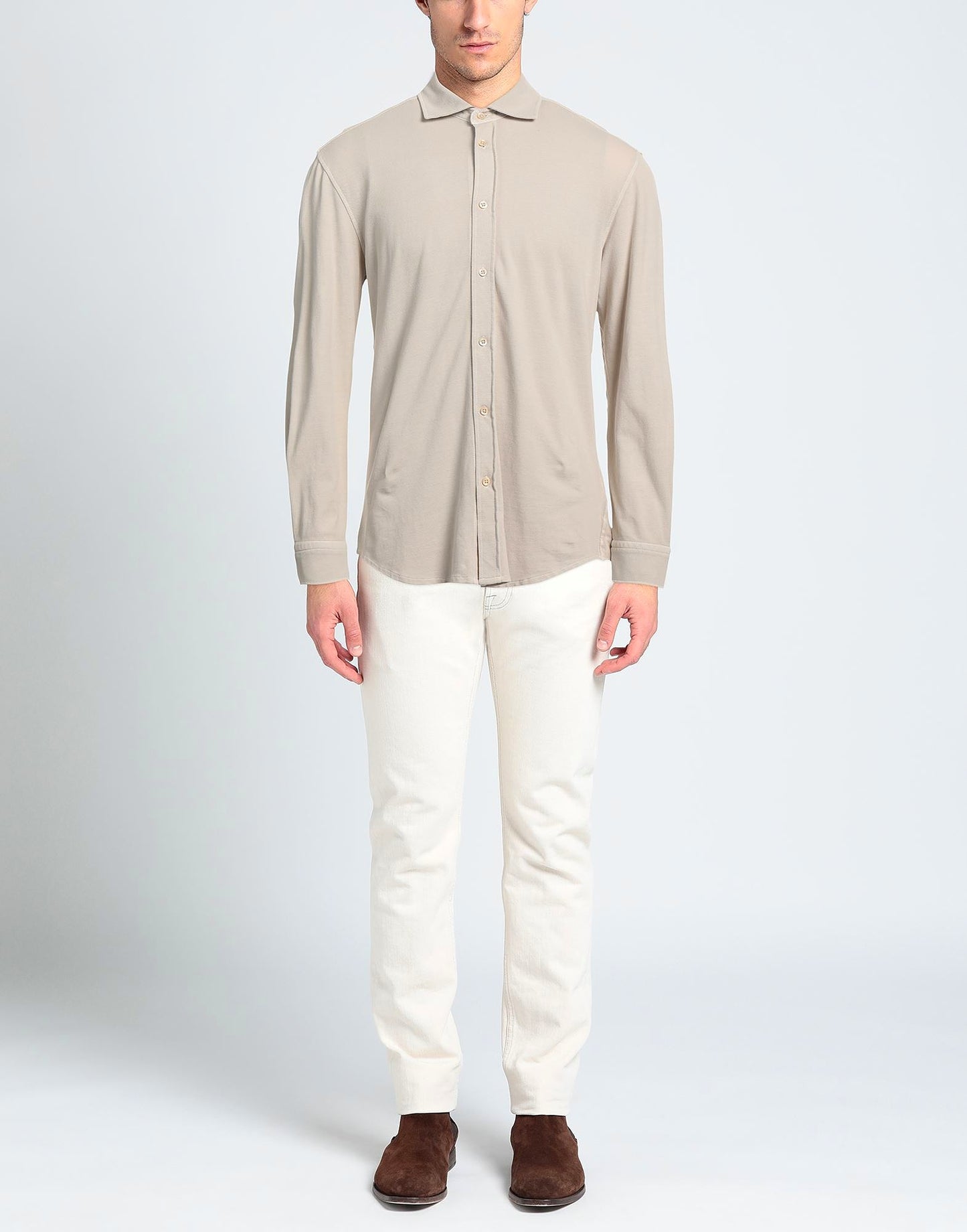 Circolo | Chemise en coton - Beige