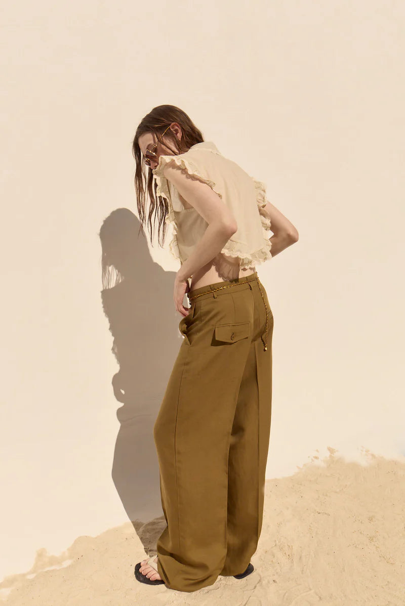 Dèluc | Pantalon 'Bari' | Vert