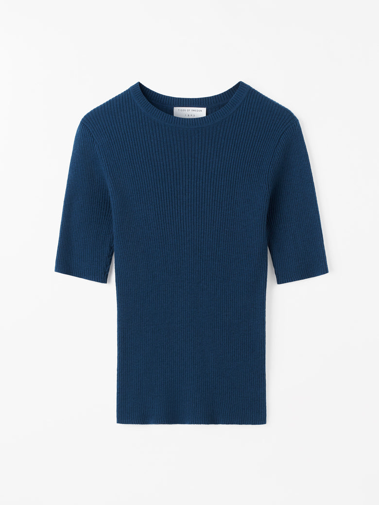 TIGER OF SWEDEN | T-shirt "OVRI" - Bleu
