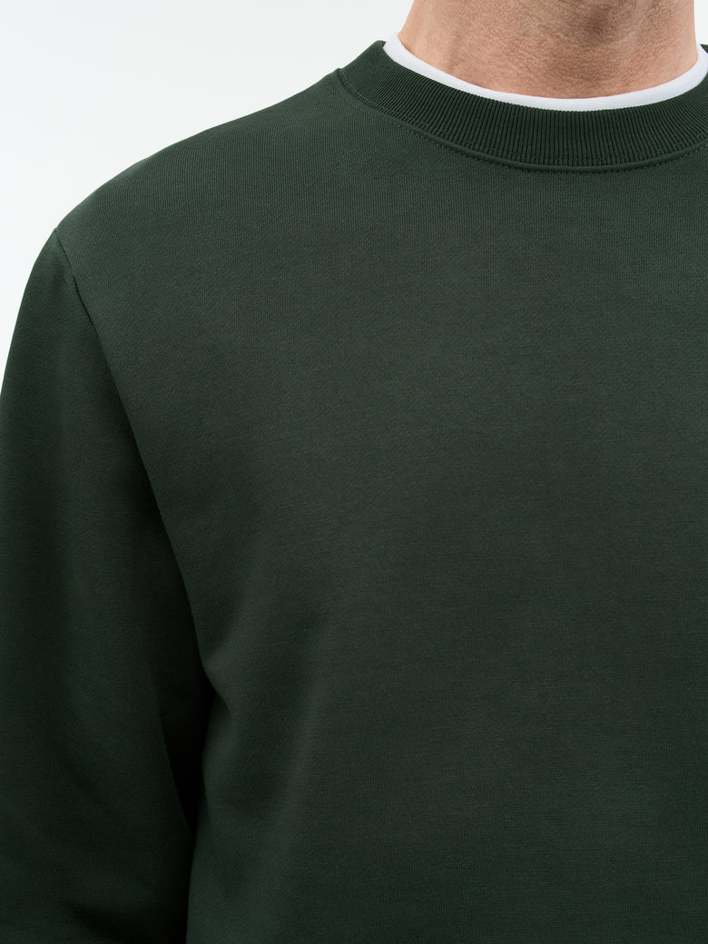 Tiger of Sweden | Pull en jersey "Emerson" - Vert foncé