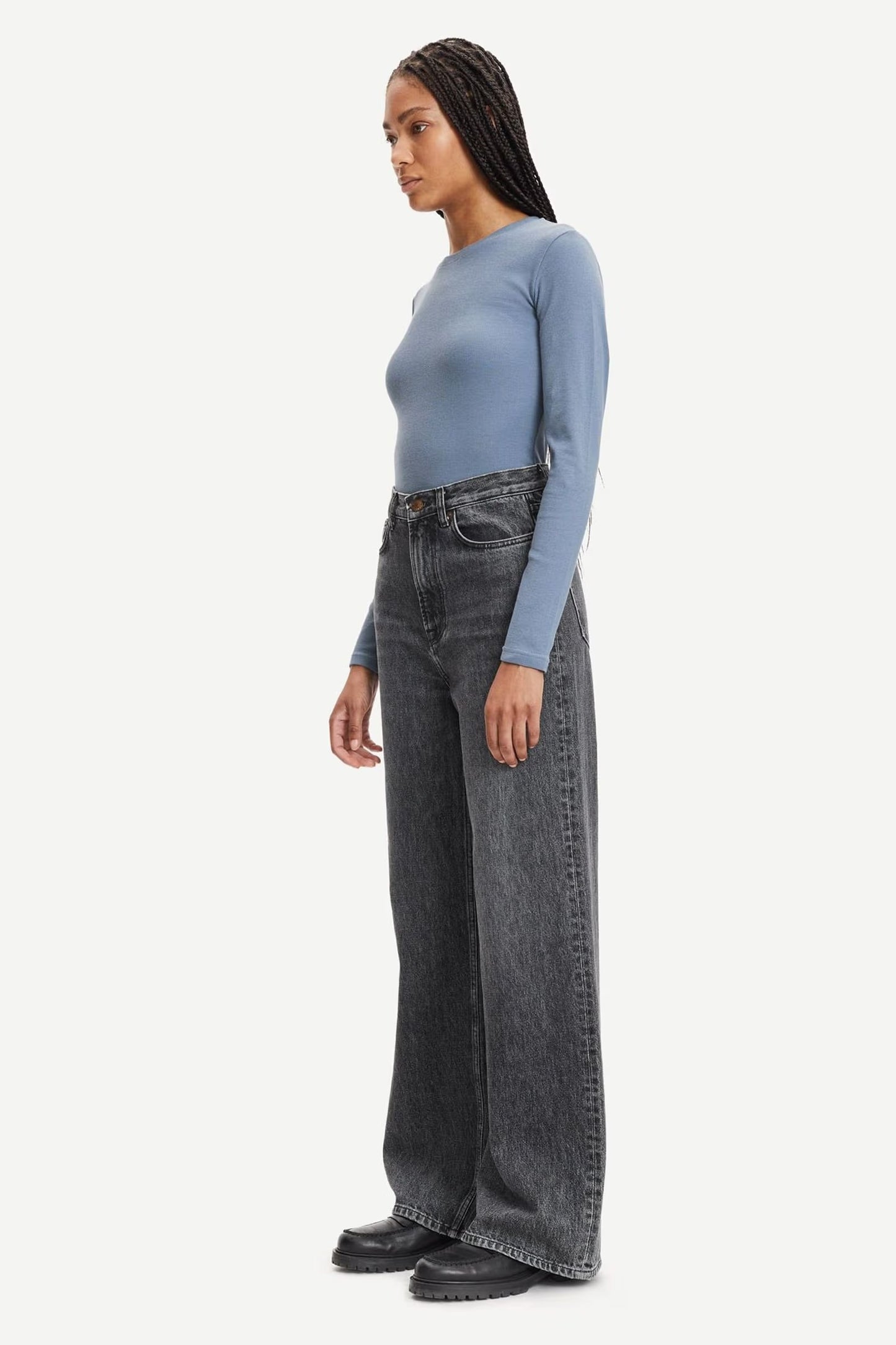 SAMSØE | Top manches longues "ALEXA" - Bleu