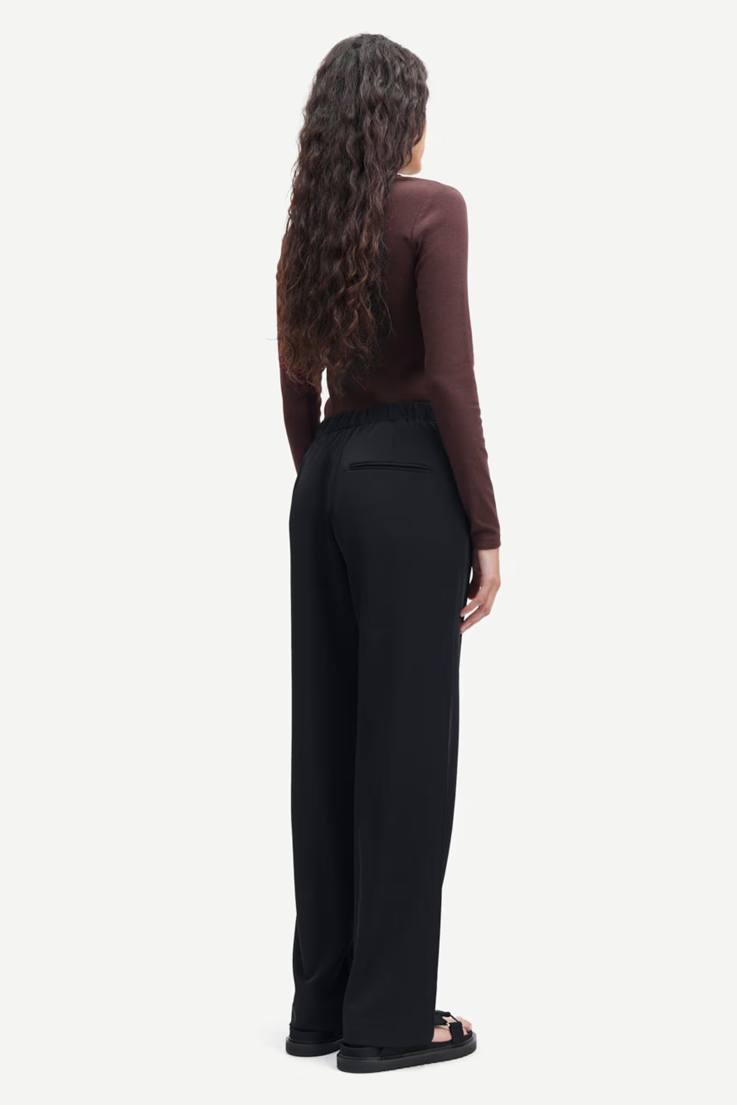 SAMSØE | Top manches longues "ALEXA" - Marron