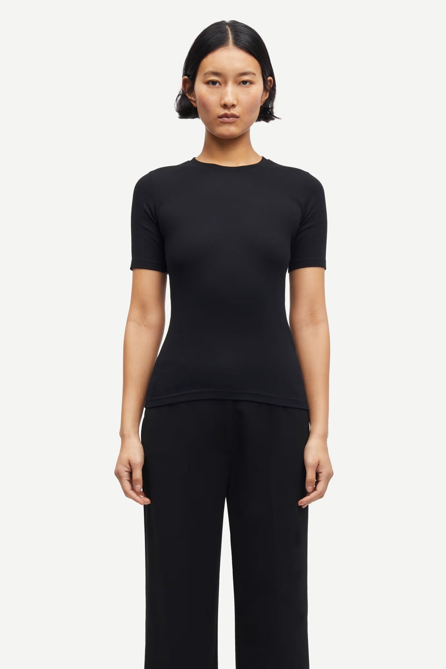 SAMSØE | T-shirt ajusté ''Saalexo'' - Noir