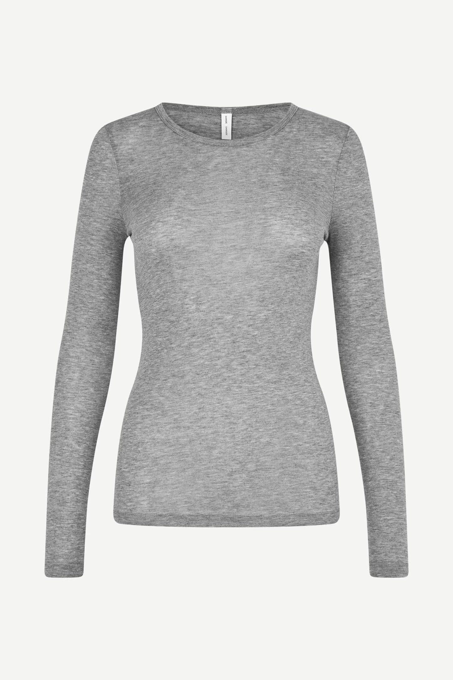 SAMSØE | Haut en jersey "Sadou" - Gris