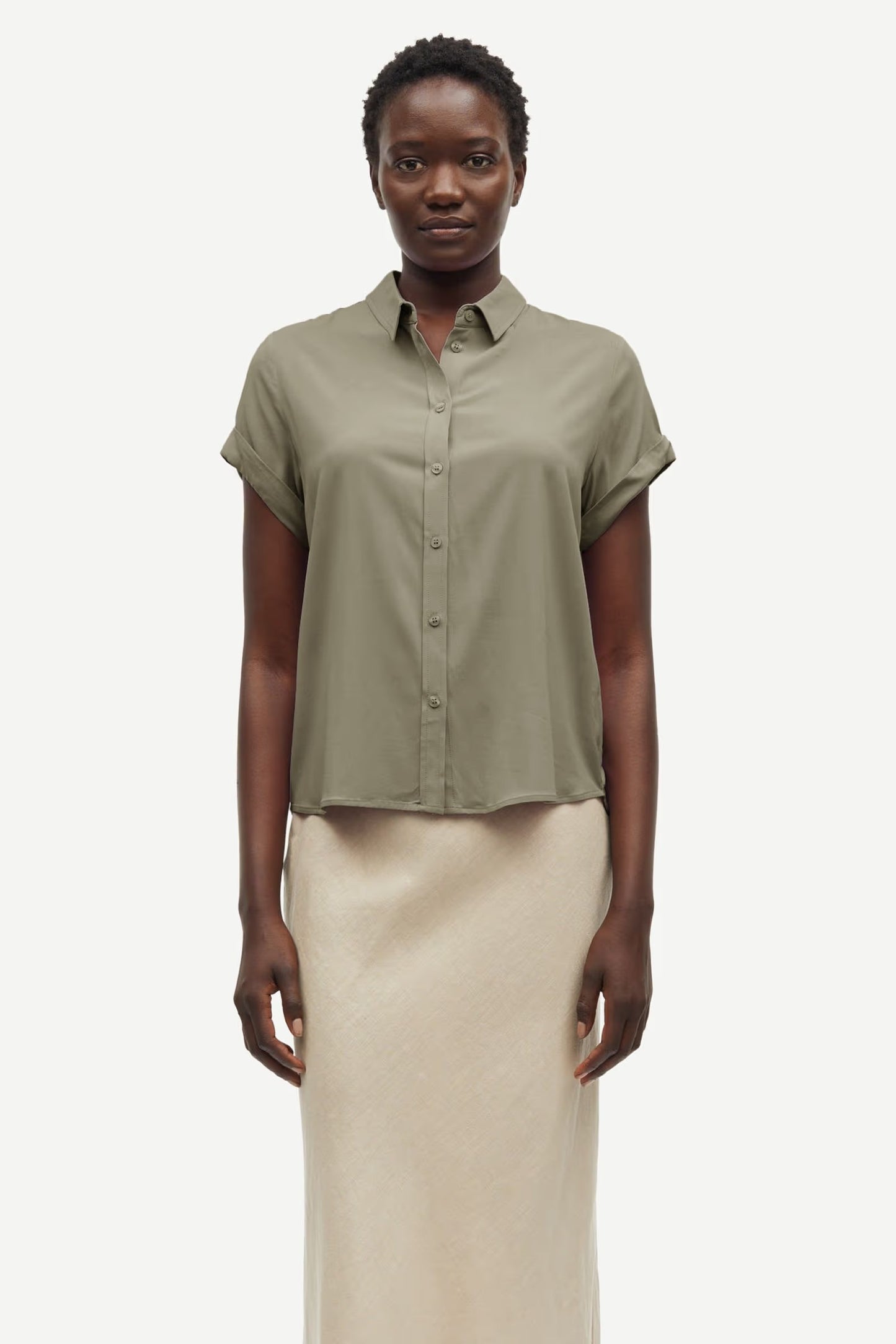 SAMSØE | Chemise "MAJAN" - Kaki