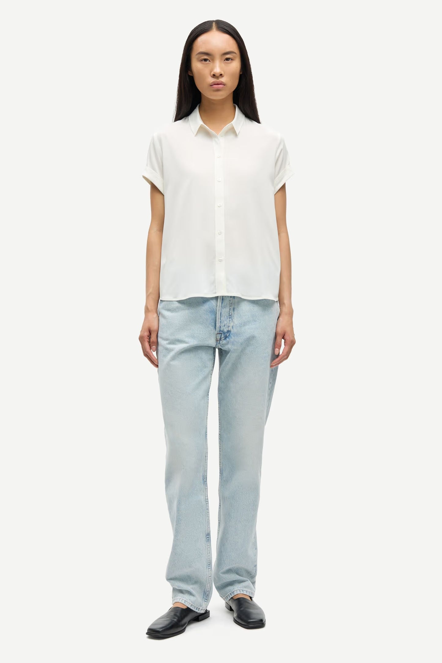 SAMSØE | Blouse "MAJAN" - Blanc