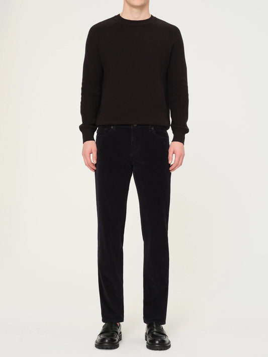 DL1961 | Pantalon slim velours côtelé "Nick" - Marine