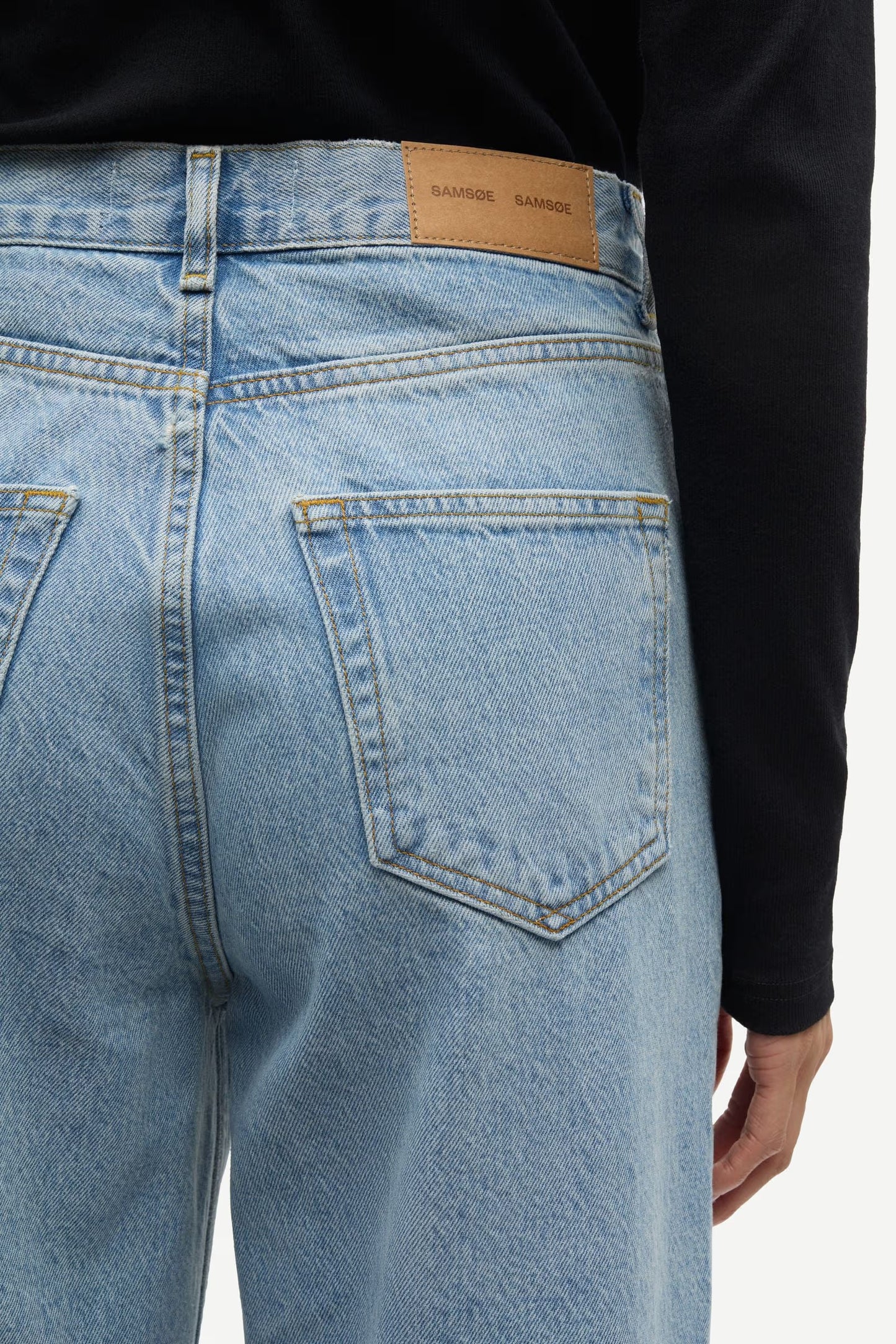 SAMSØE | Jean taille haute ''Rebecca'' - Bleu claire