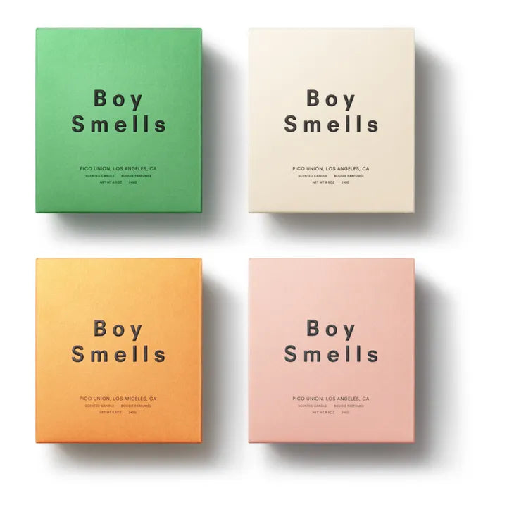 BOY SMELLS | Set de 4 bougies - Best Buds