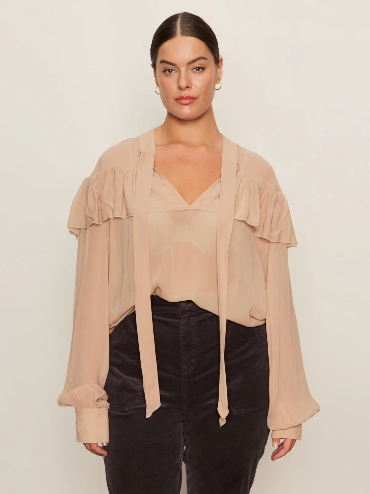 Sanctuary | Blouse "Fade Into You"- Vieux rose
