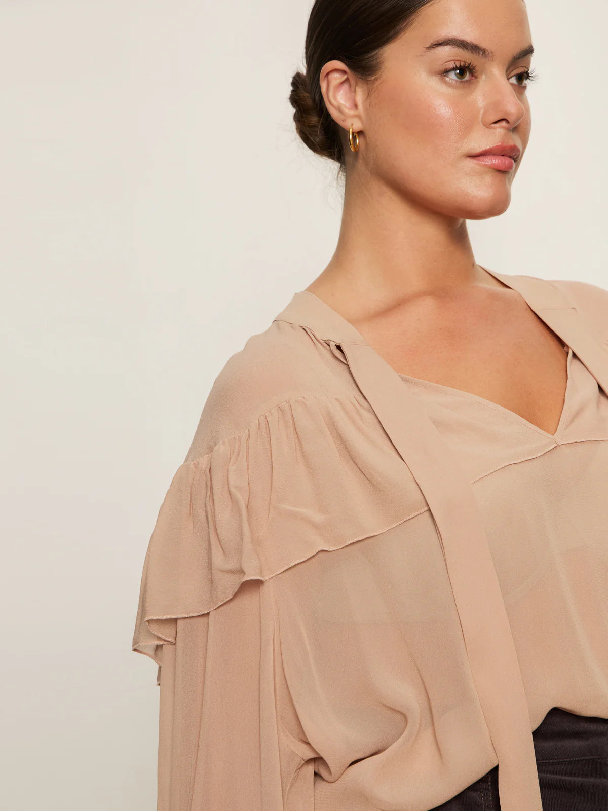 Sanctuary | Blouse "Fade Into You"- Vieux rose