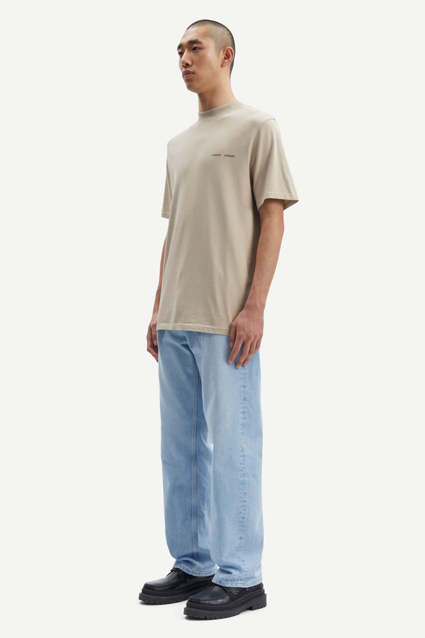 SAMSØE SAMSØE | T-shirt "Norsbro " - Beige