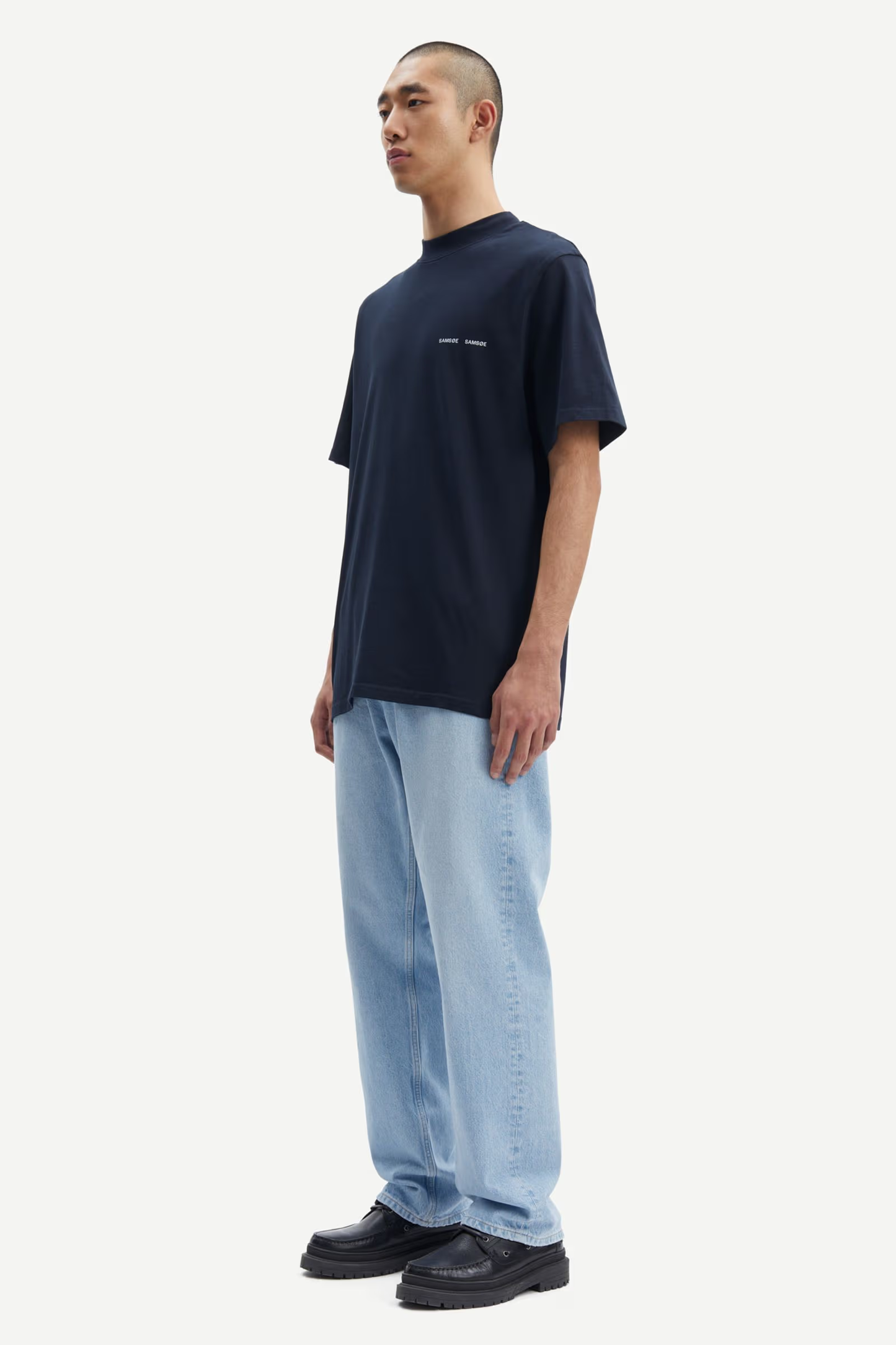 SAMSØE SAMSØE | T-shirt "Norsbro " - Marine