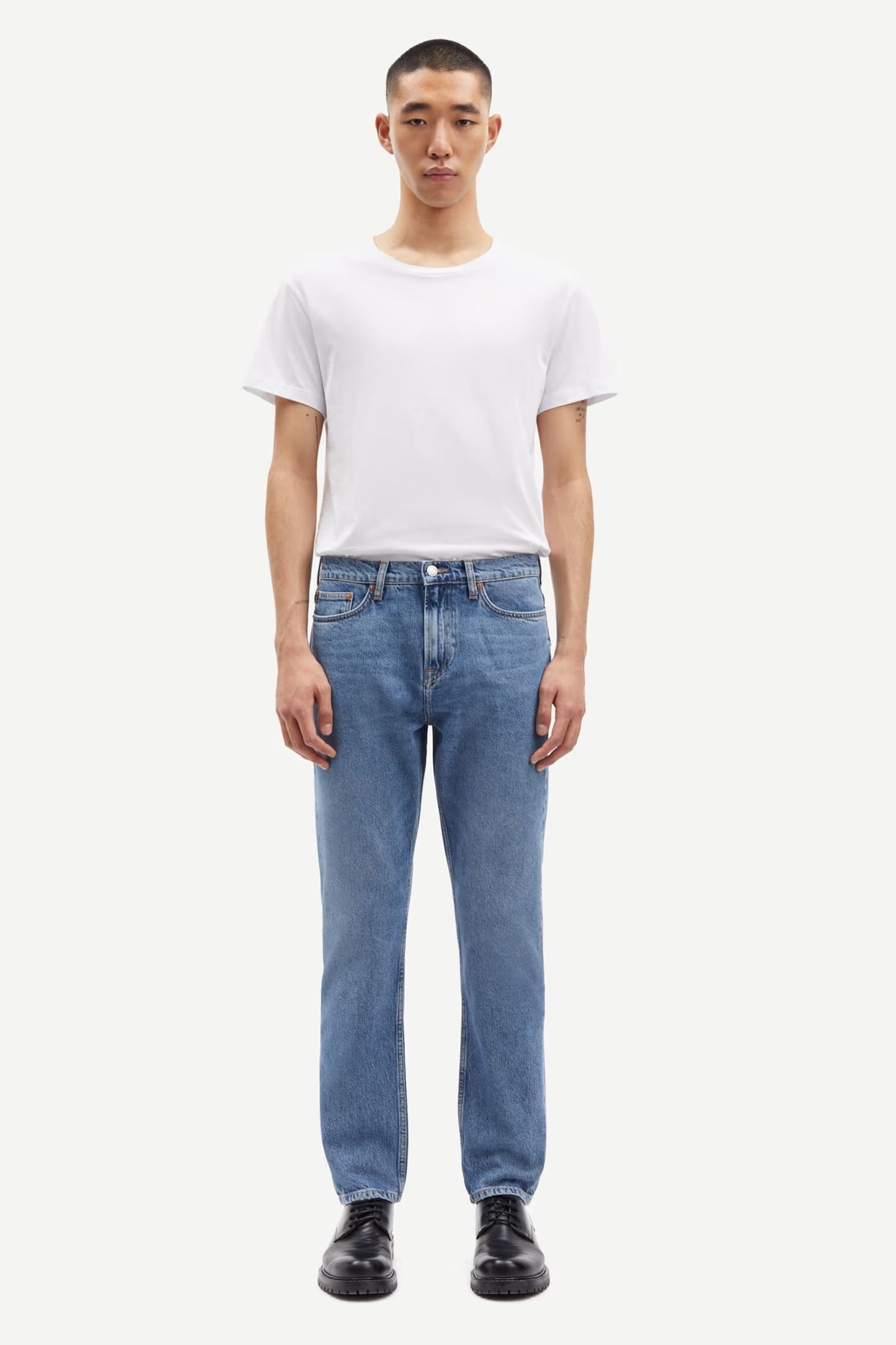 SAMSØE SAMSØE | Le jean ''COSMO'' coupe régulière - Bleu clair