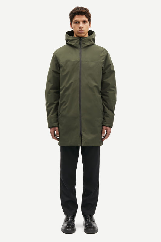 SAMSØE SAMSØE | Parkas "Saclaus" - Vert forêt