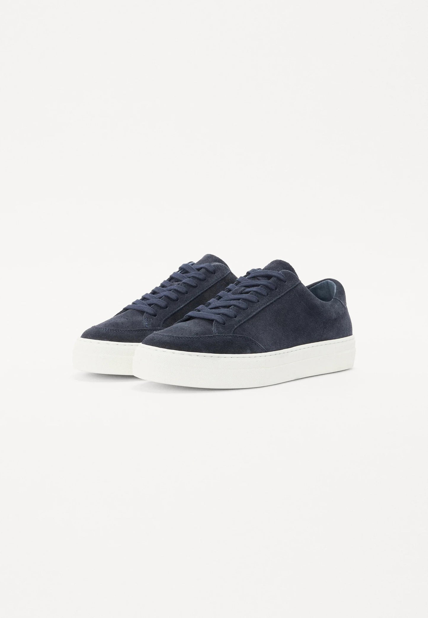 J.Lindeberg | La chaussure 'Art Signature' en suede - bleu marin