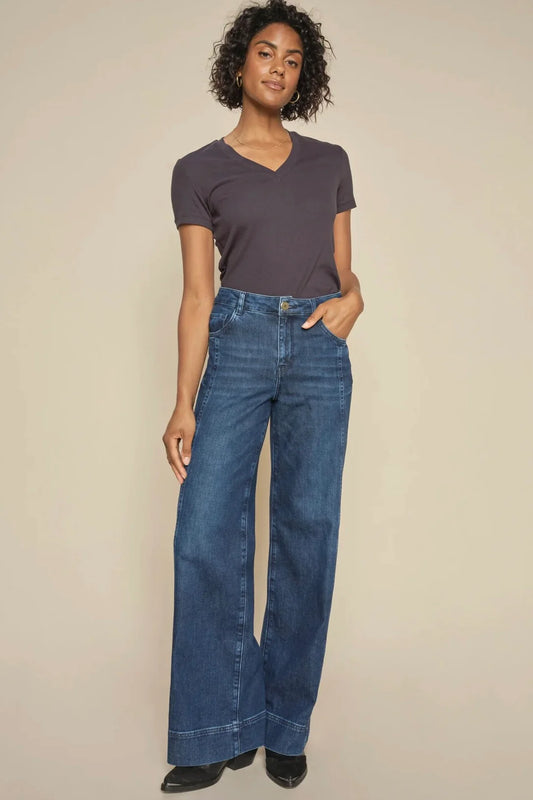 MOS MOSH | Jeans ' Reem Vintage' - bleu foncé