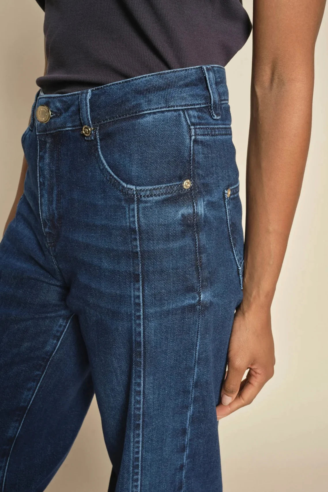 MOS MOSH | Jeans ' Reem Vintage' - bleu foncé