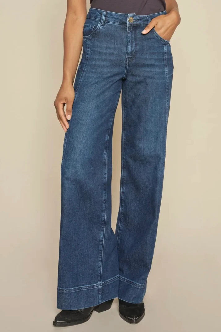 MOS MOSH | Jeans ' Reem Vintage' - bleu foncé