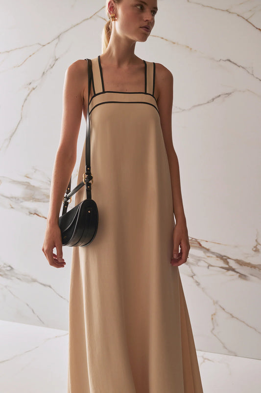 SANCIA | Sac en cuir ''Verin'' - Noir