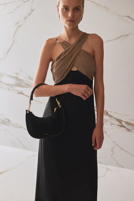 SANCIA | Sac en daim ''Altura'' - Black