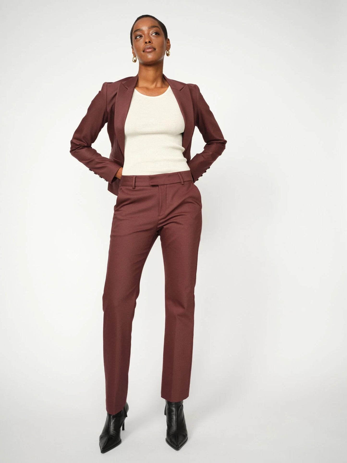 MOS MOSH | Le pantalon ''Ellen Night'' - Marron