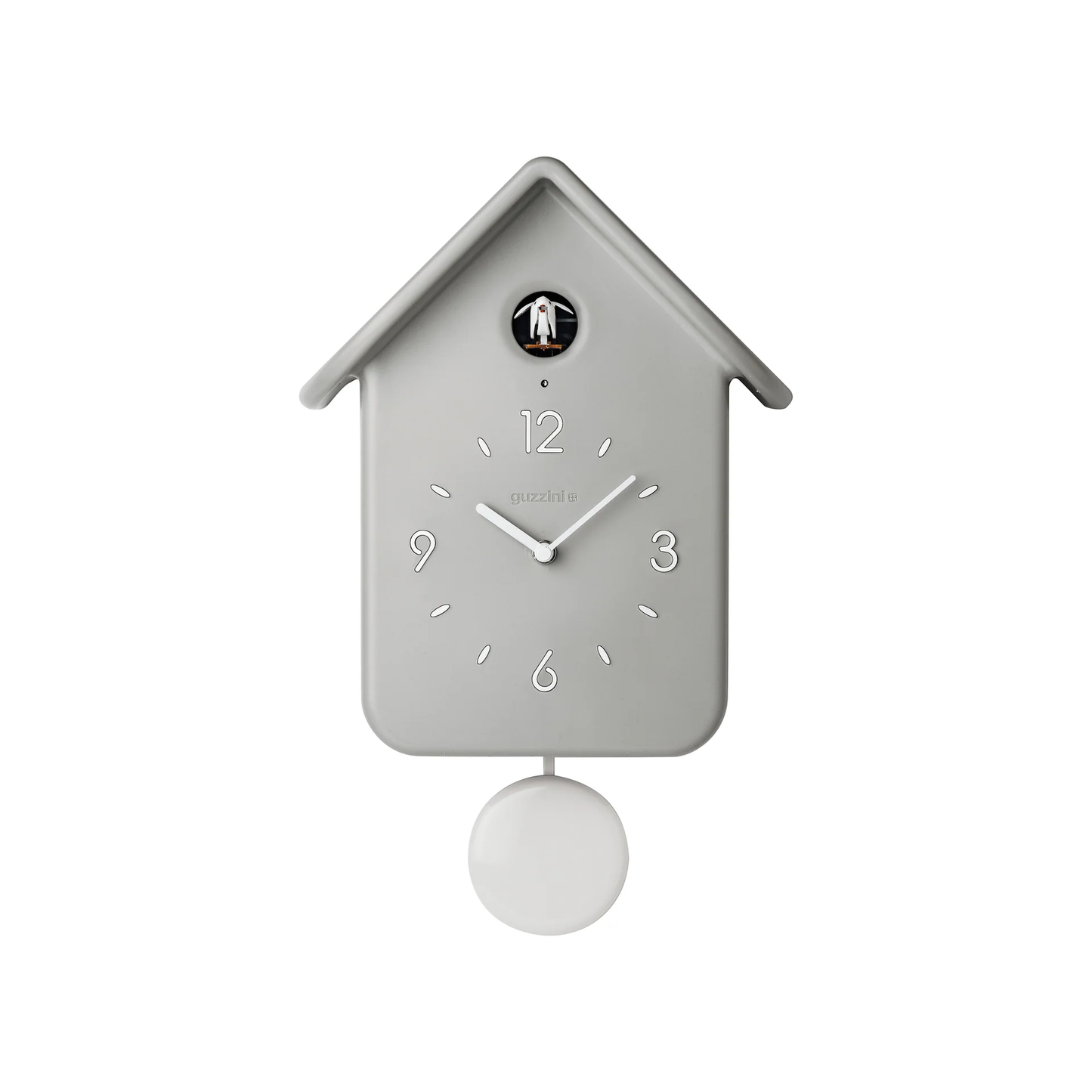 GUZZINI | Horloge coucou QQ avec pendule - Gris