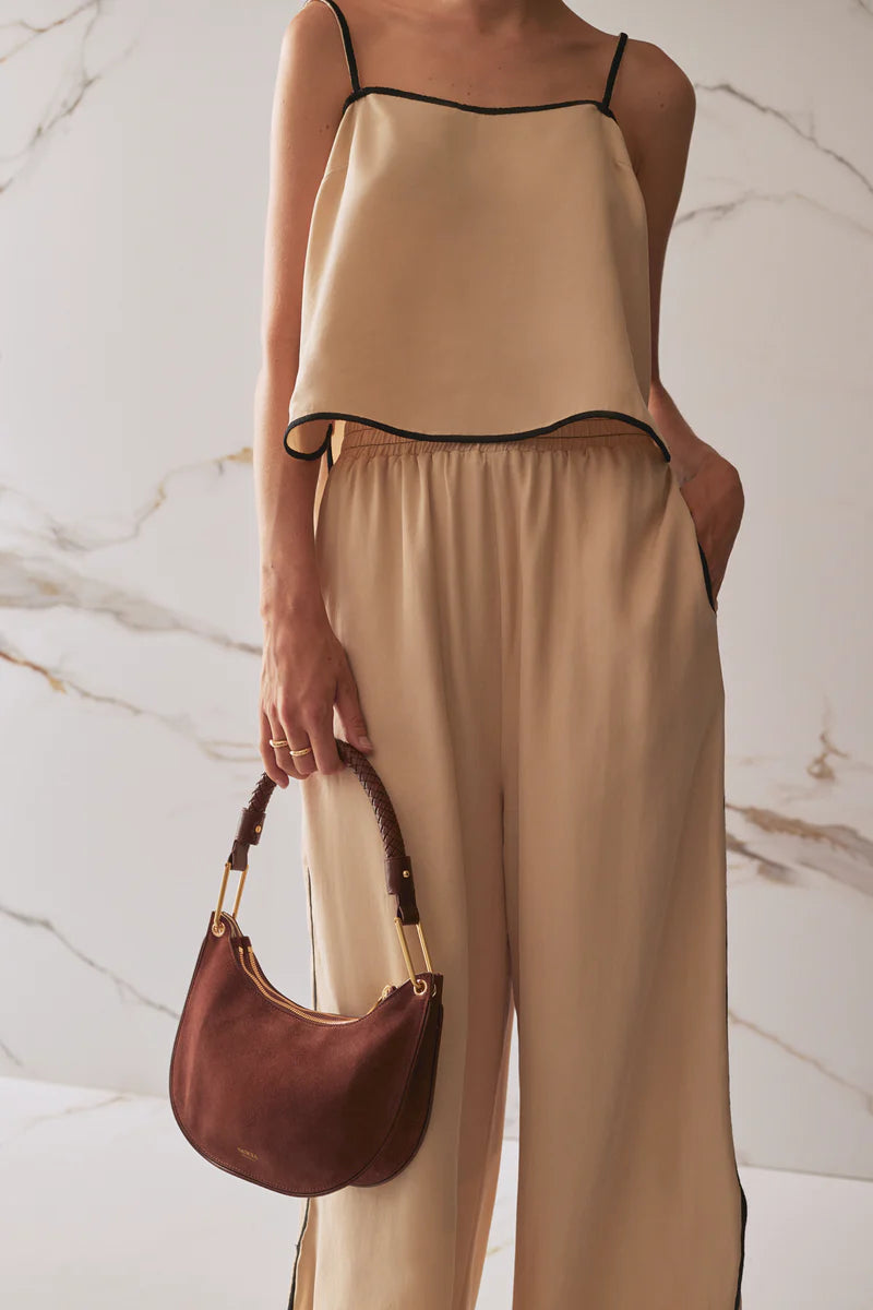 SANCIA | Sac en daim ''Altura'' - Tan
