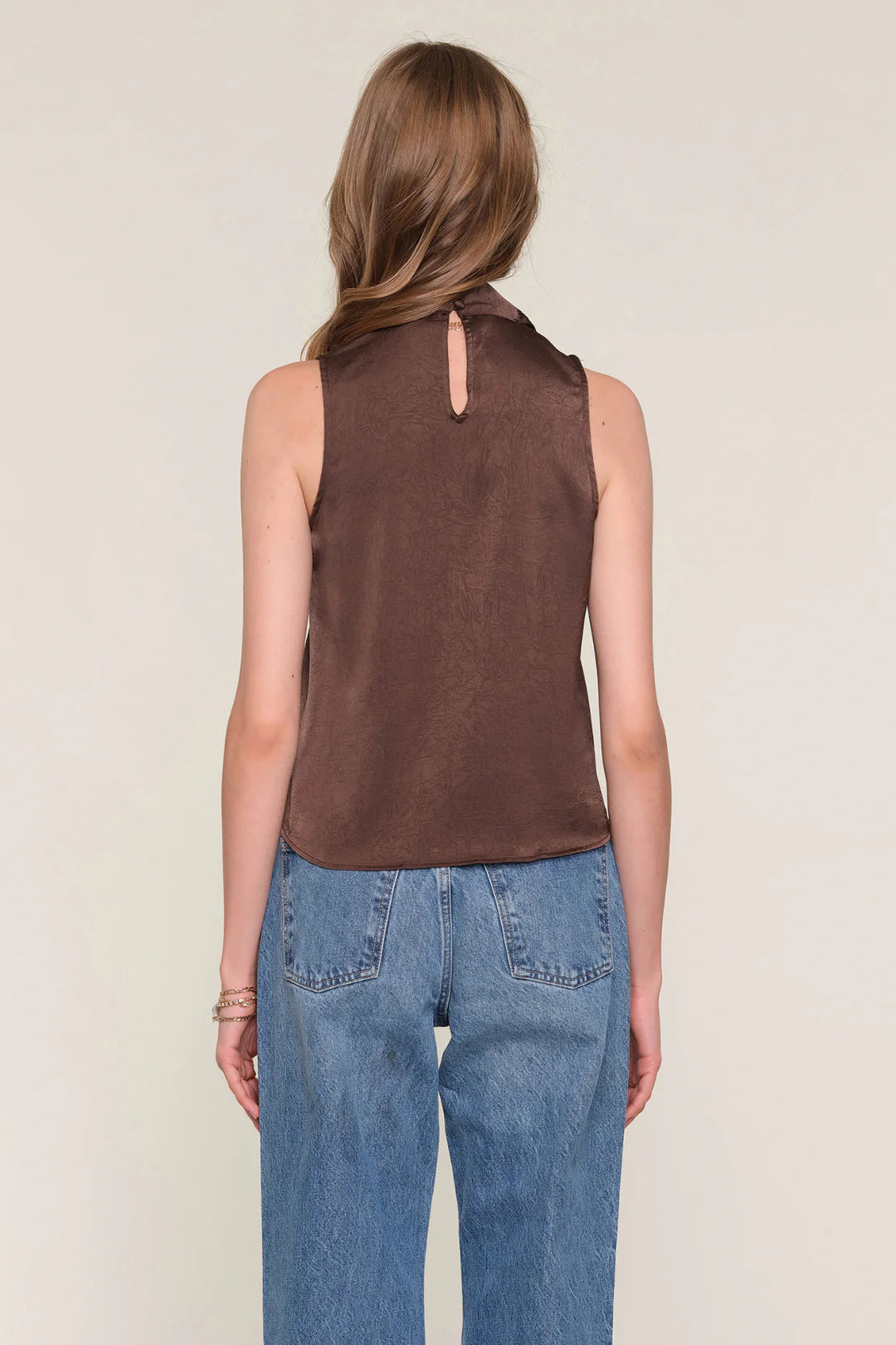 Heartloom| Le haut à nouer devant ''Joey'' - Espresso