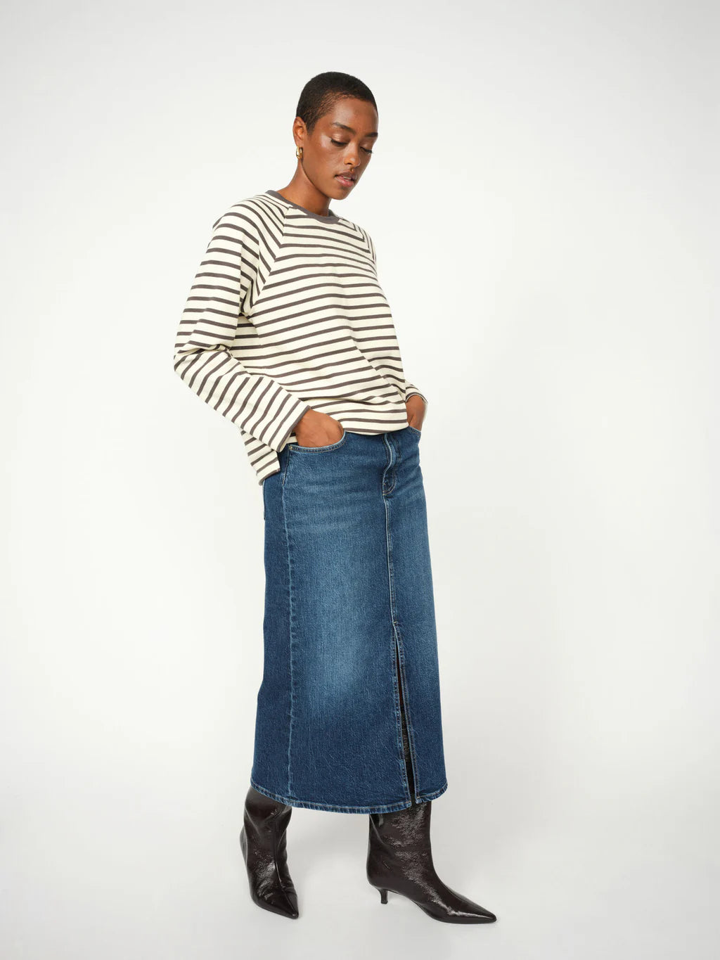 MOS MOSH | Jupe Denim ' Mella' | Bleu