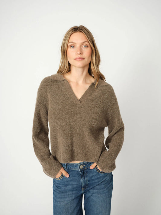 MOS MOSH | Le polo en maille ''Thora Aidy'' - Faucon