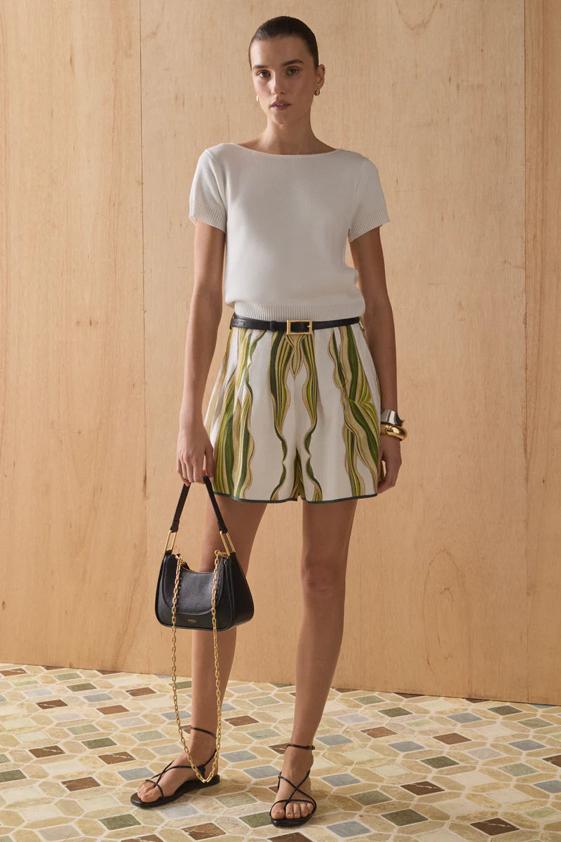 SANCIA | ceinture en cuir ''Olinda'' - Noir