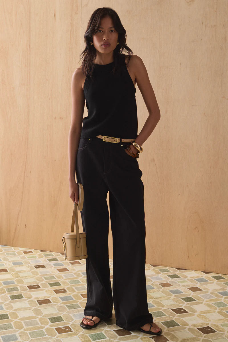 SANCIA | ceinture en cuir ''Picarra'' - Beige