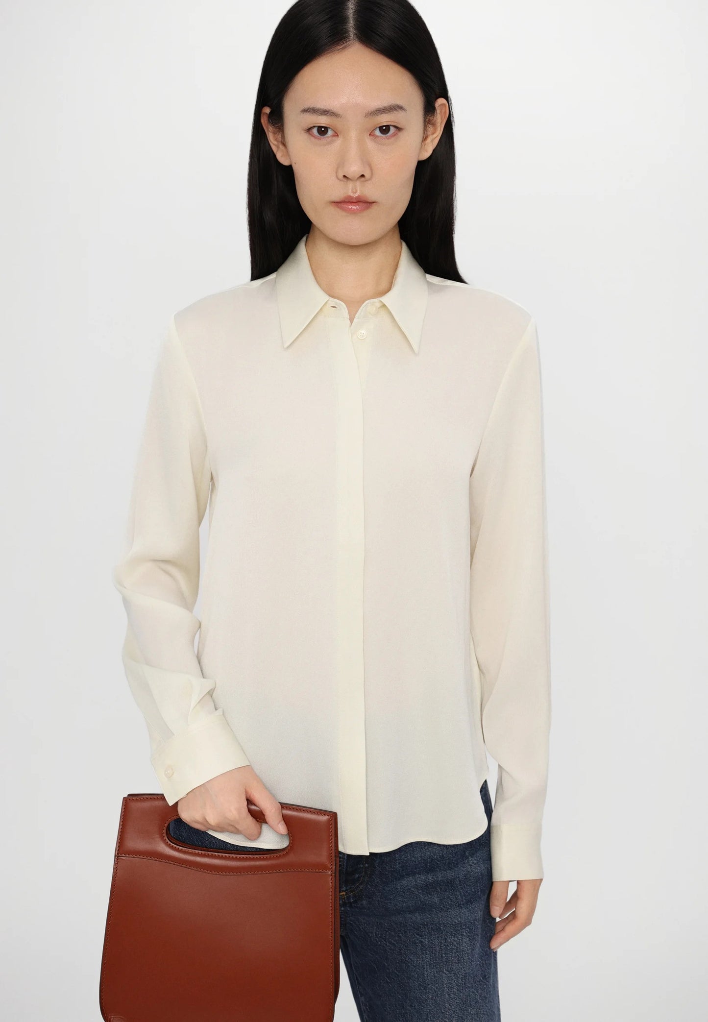 TIGER OF SWEDEN | Chemise "CELSA" - Ivoire