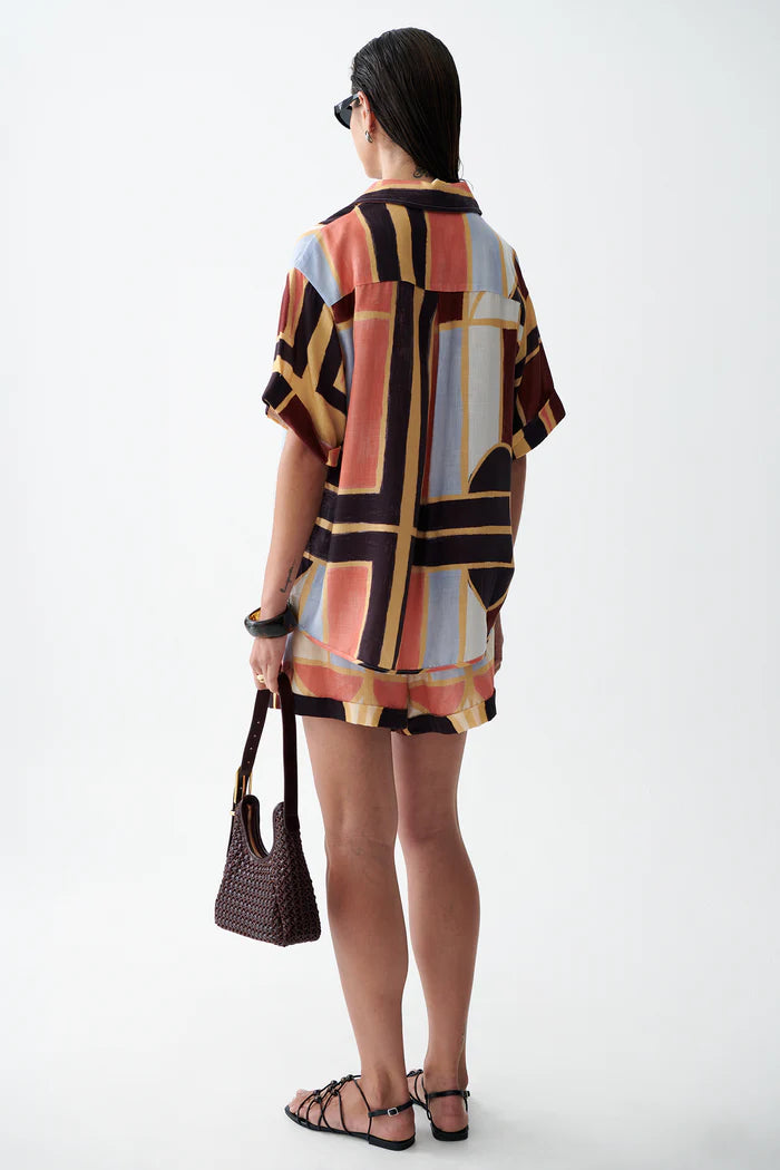 Sancia | La chemise Johanna - Imprimé Mariella