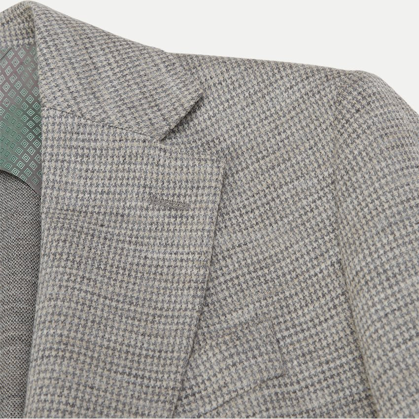 SAND Copenhagen | Veston Jersey extensible ''6817 Star Easy'' – Gris