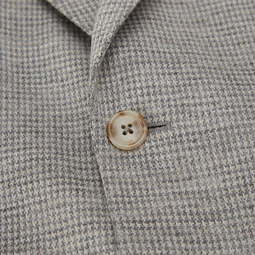 SAND Copenhagen | Veston Jersey extensible ''6817 Star Easy'' – Gris