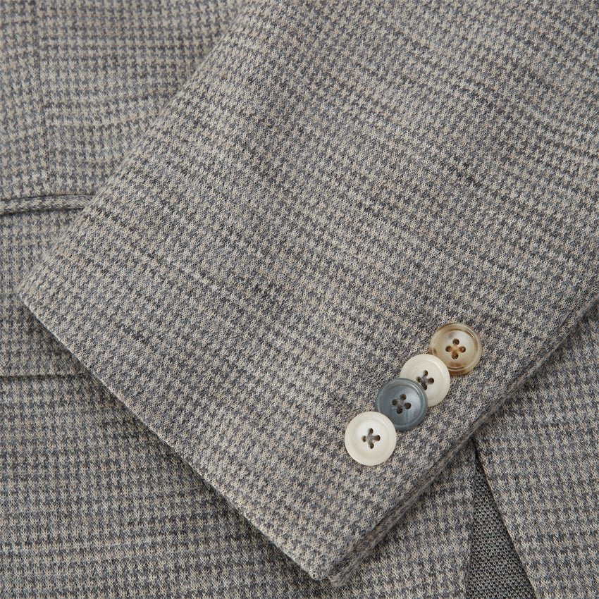 SAND Copenhagen | Veston Jersey extensible ''6817 Star Easy'' – Gris